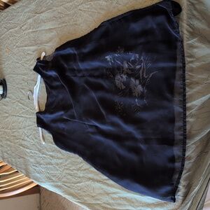 Hillard & Hanson Black and Gray Dress